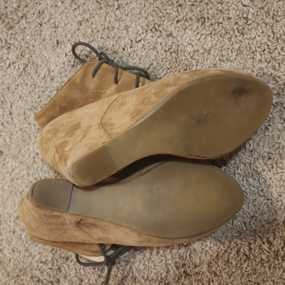 Designer Wedge Booties - Picture 10 of 11